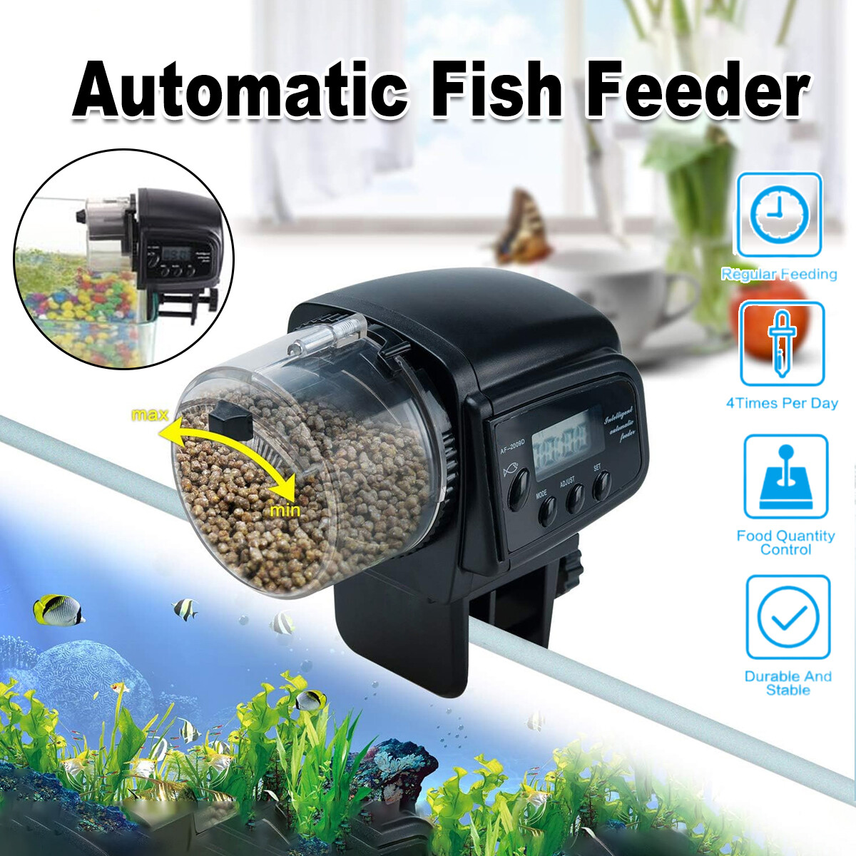 Smart Electric Automatic Fish  - Aquarium Fish Goldfish recension och pris