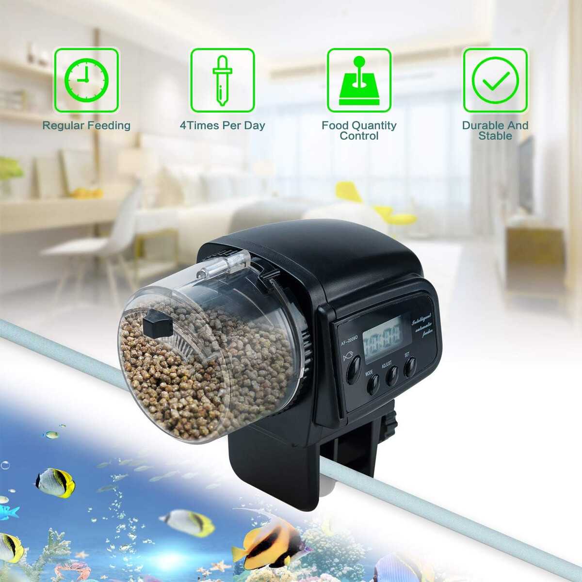 Smart Electric Automatic Fish  - Aquarium Fish Goldfish recension och pris