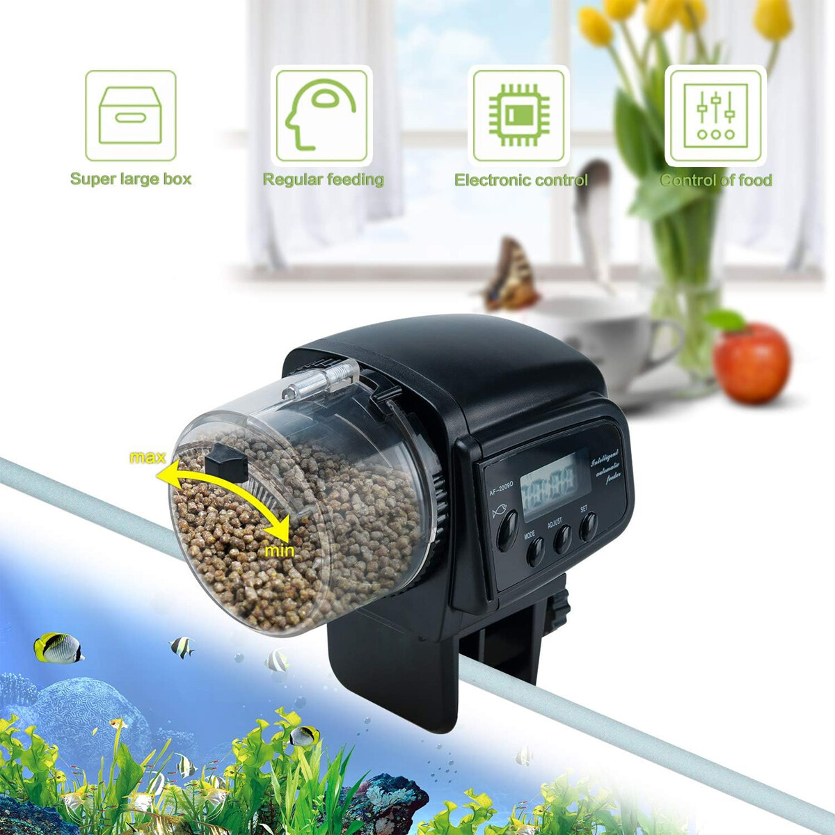 Smart Electric Automatic Fish  - Aquarium Fish Goldfish recension och pris