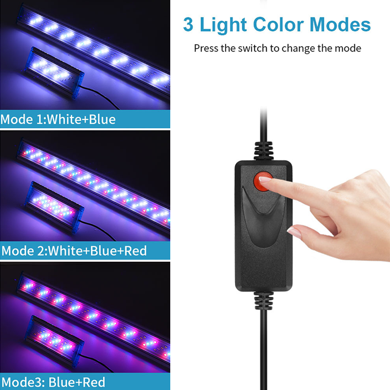 Ultra-thin Aquarium LED Light  - Aquarium Fish Elevator recension och pris