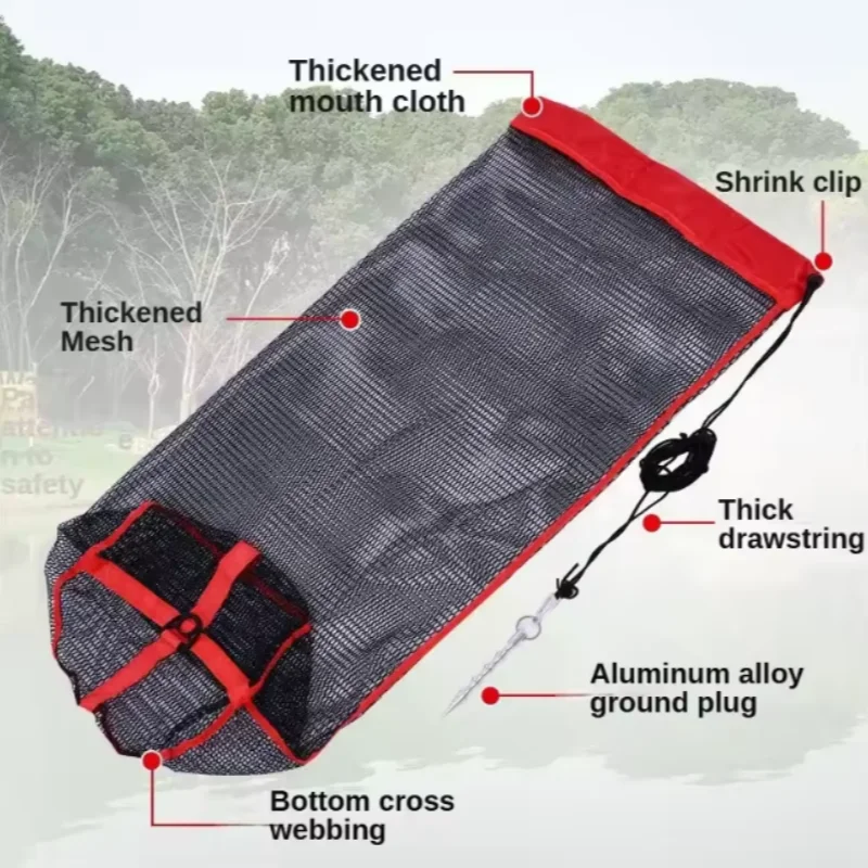 Portable Collapsible Fishing M - Fish Net Handle recension och pris