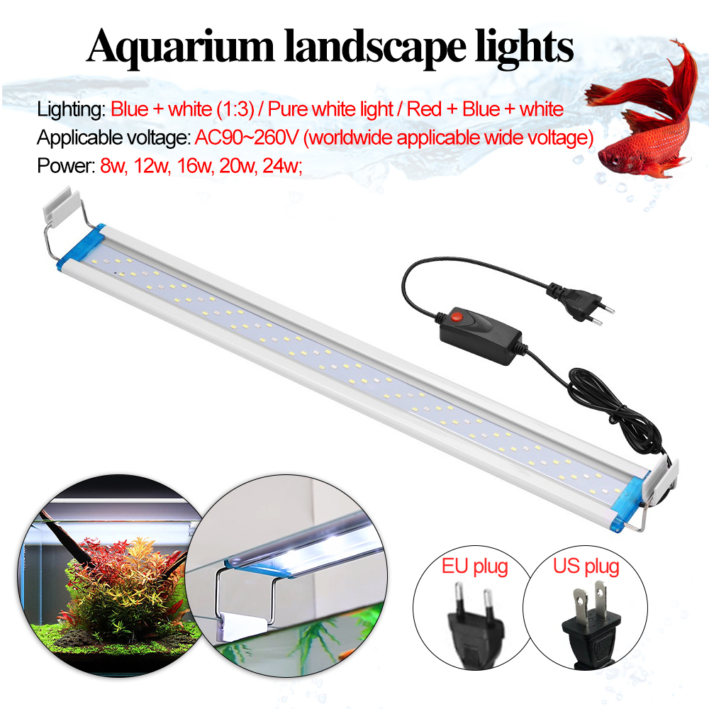 Ultra-thin Aquarium Light Blue - Aquarium Fish Elevator recension och pris