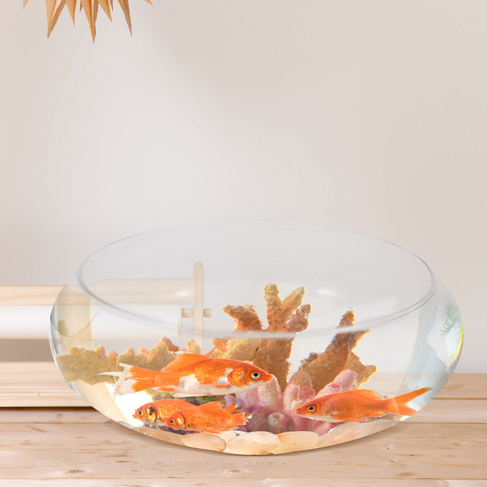 Premium Glass Fish Bowl Small  - Aquarium Fish Goldfish recension och pris