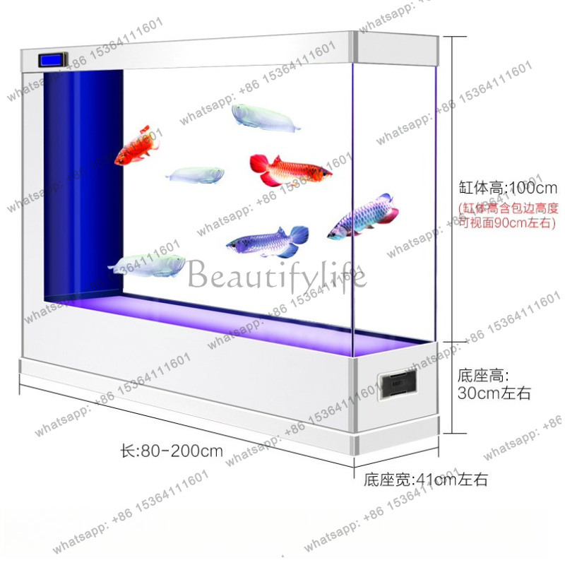 FG New Super White Glass Aquar - Aquarium Fish Goldfish recension och pris