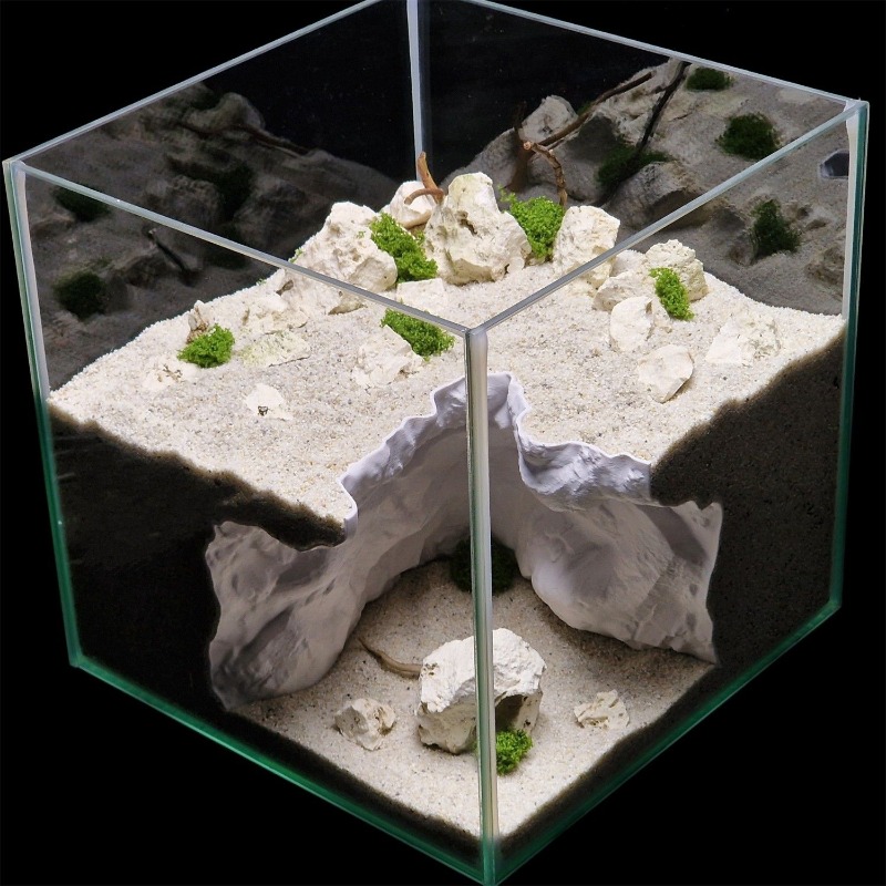 Reptile/Fish Tank Landscaping  - Aquarium Fish Elevator recension och pris