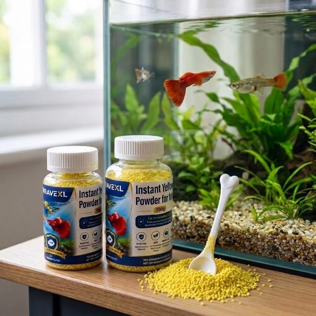 All-in-One Instant Yellow Powd - Aquarium Fish Eggs recension och pris