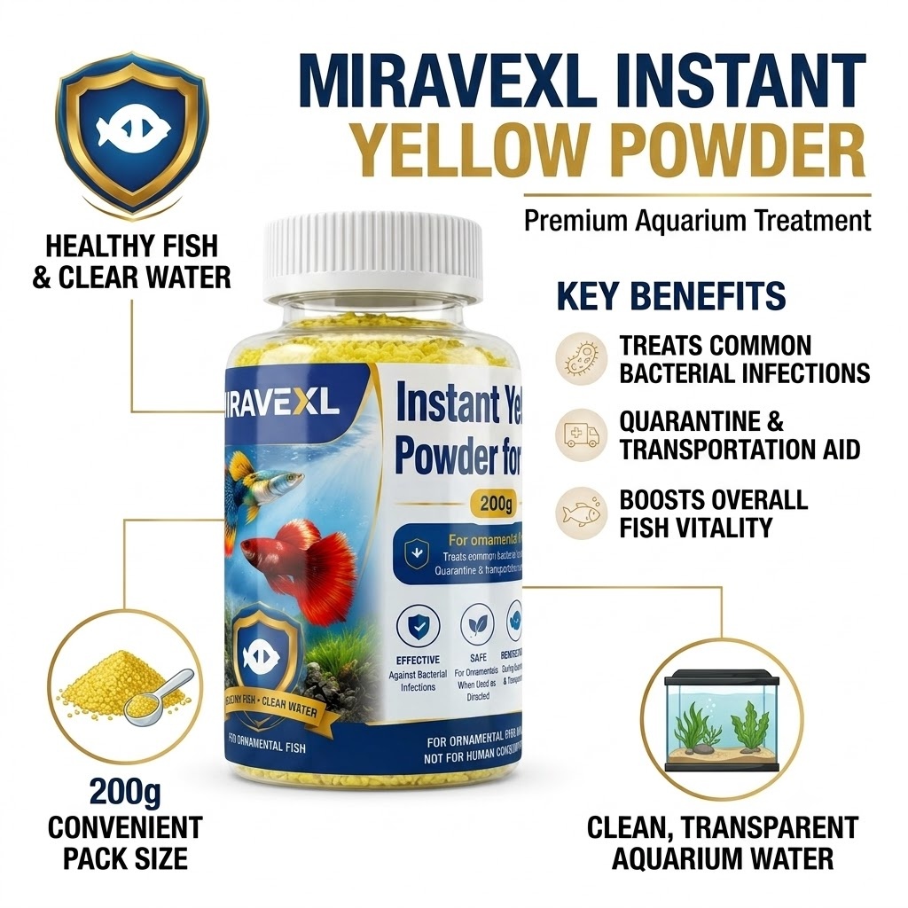 All-in-One Instant Yellow Powd - Aquarium Fish Eggs recension och pris