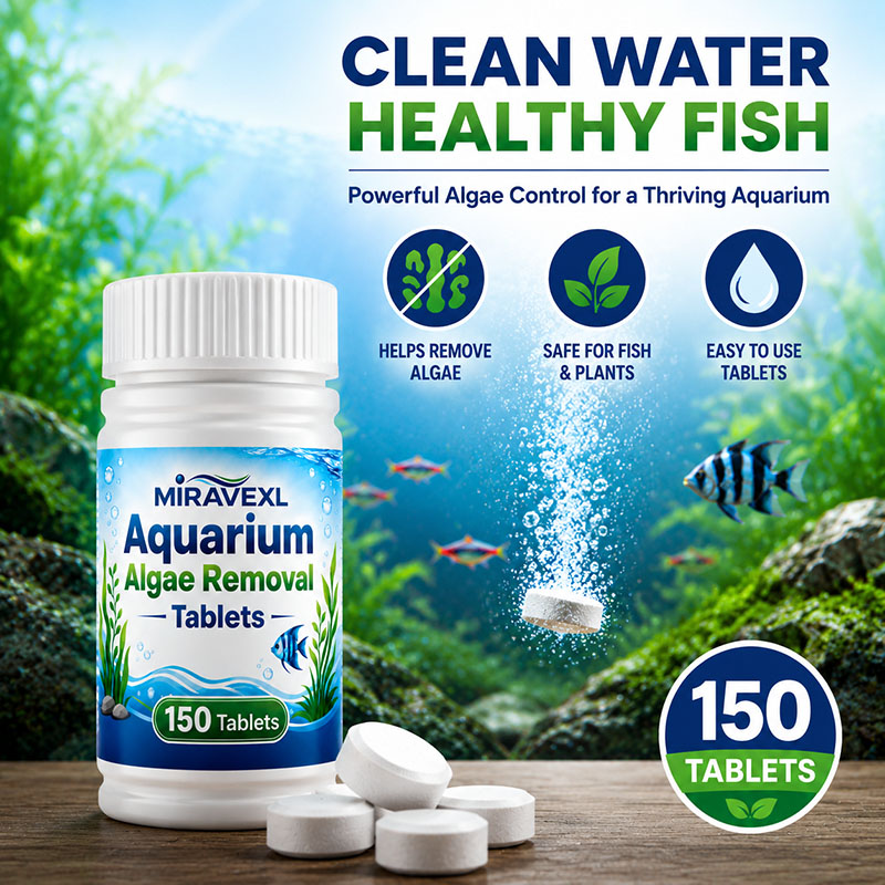 MIRAVEXL 150 Aquarium Algae Re - Aquarium Fish Store recension och pris