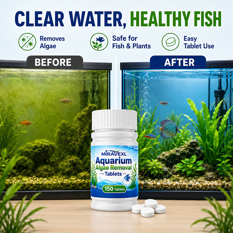 MIRAVEXL 150 Aquarium Algae Re - Aquarium Fish Store recension och pris