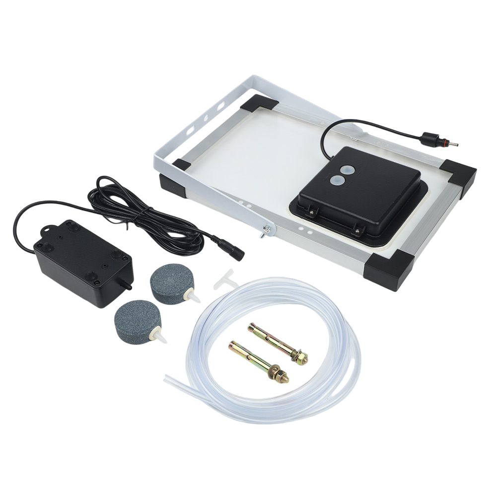 Solar Powered Pond Oxygenator  - Aquarium Fish Pond recension och pris