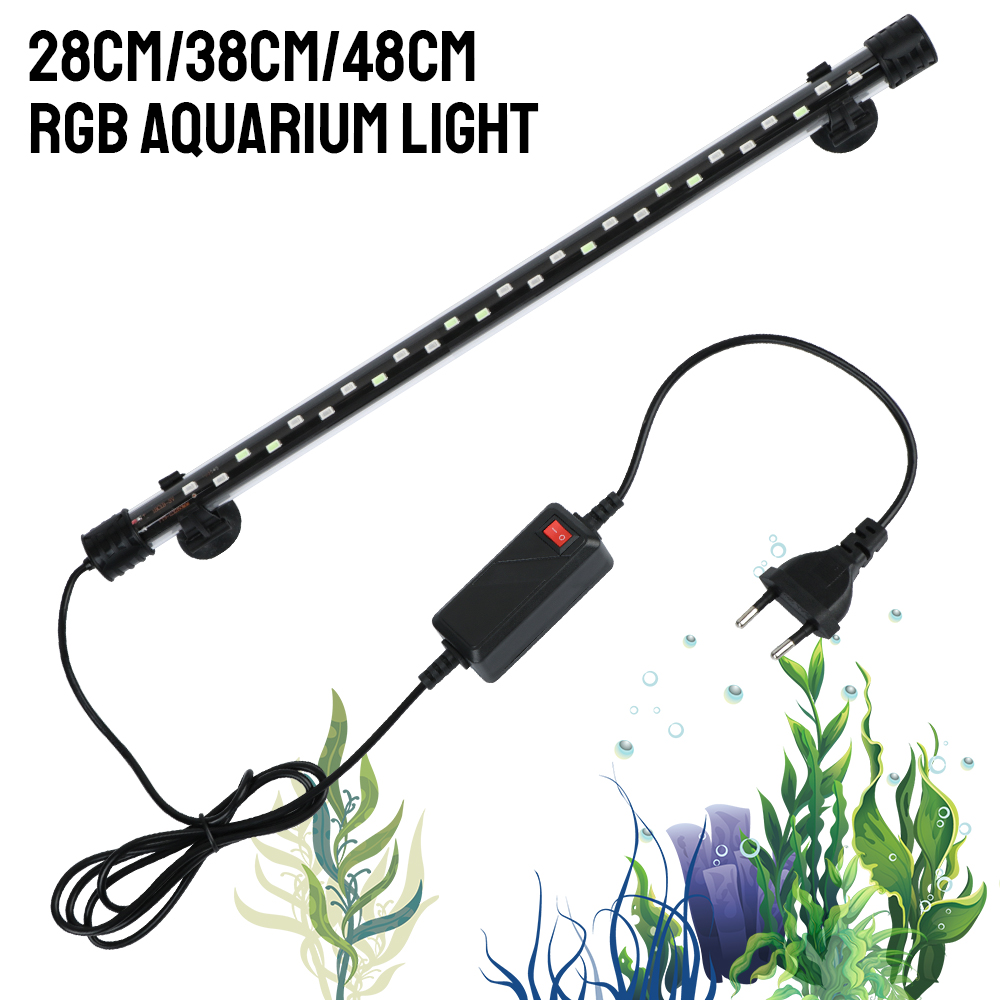 90~260V Aquarium Submersible L - Aquarium Fish Light Lamp recension och pris