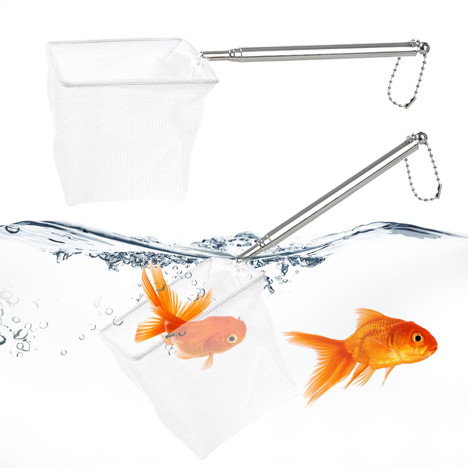 2pcs Small Fish Net Telescopic - Fish Net Handle recension och pris