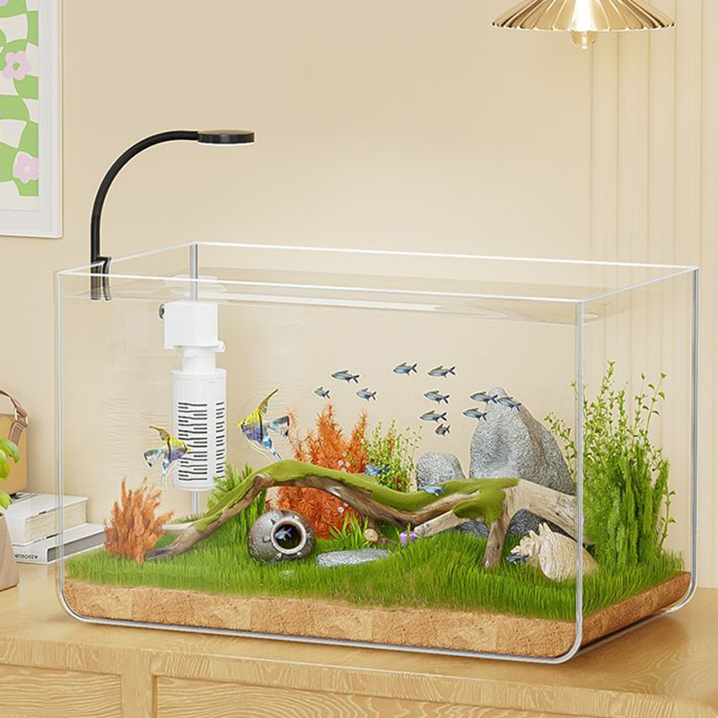 Small Aquariums Desktop Decora - Aquarium Fish Goldfish recension och pris